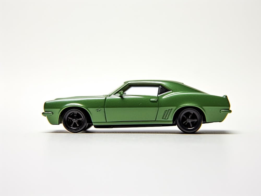 Toy Car 67 Camaro Green