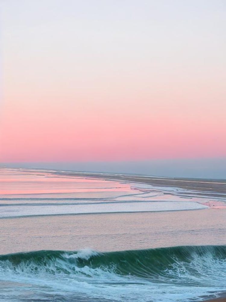 Camber Sands, East Sussex Pink Photography 2