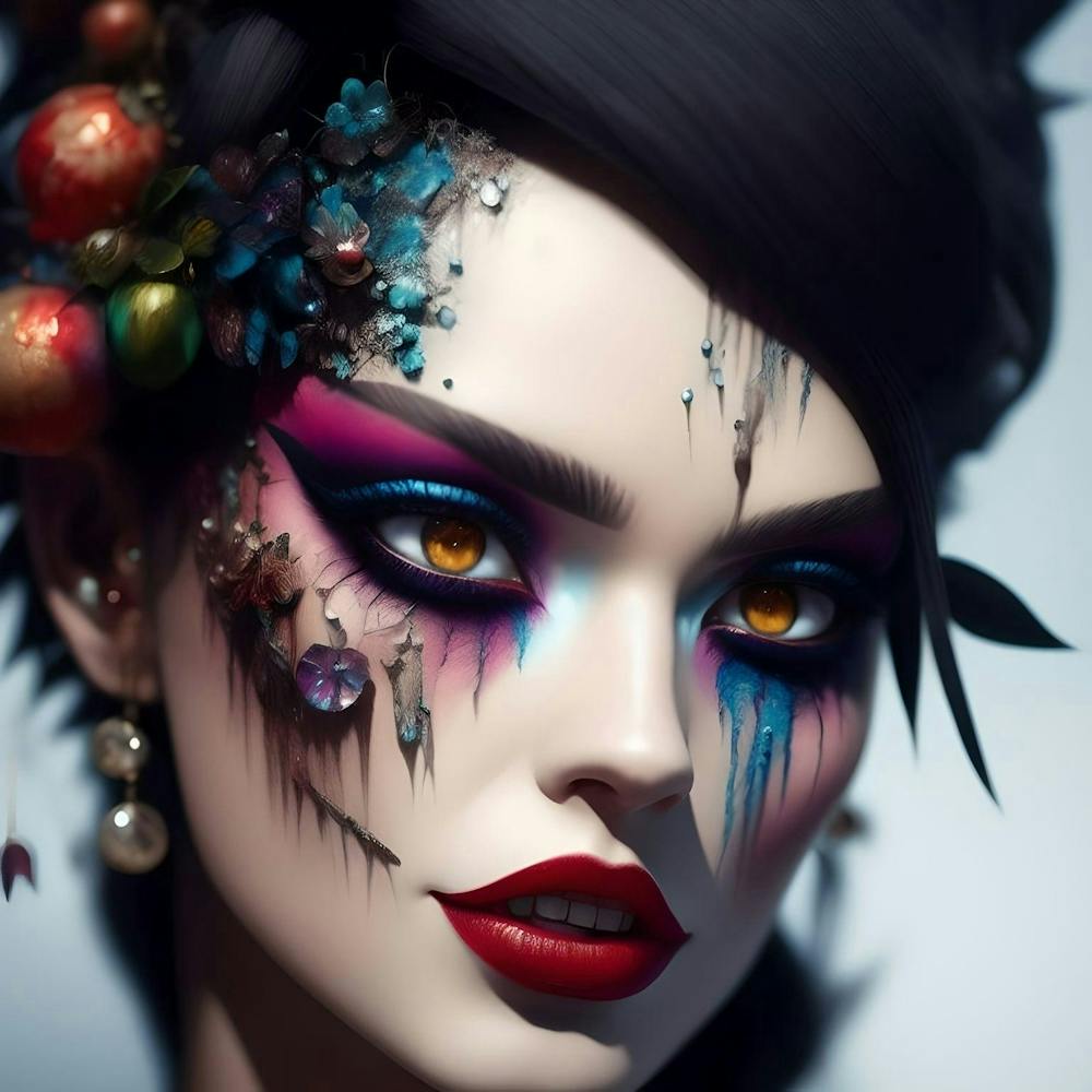 Maquillage d'Halloween