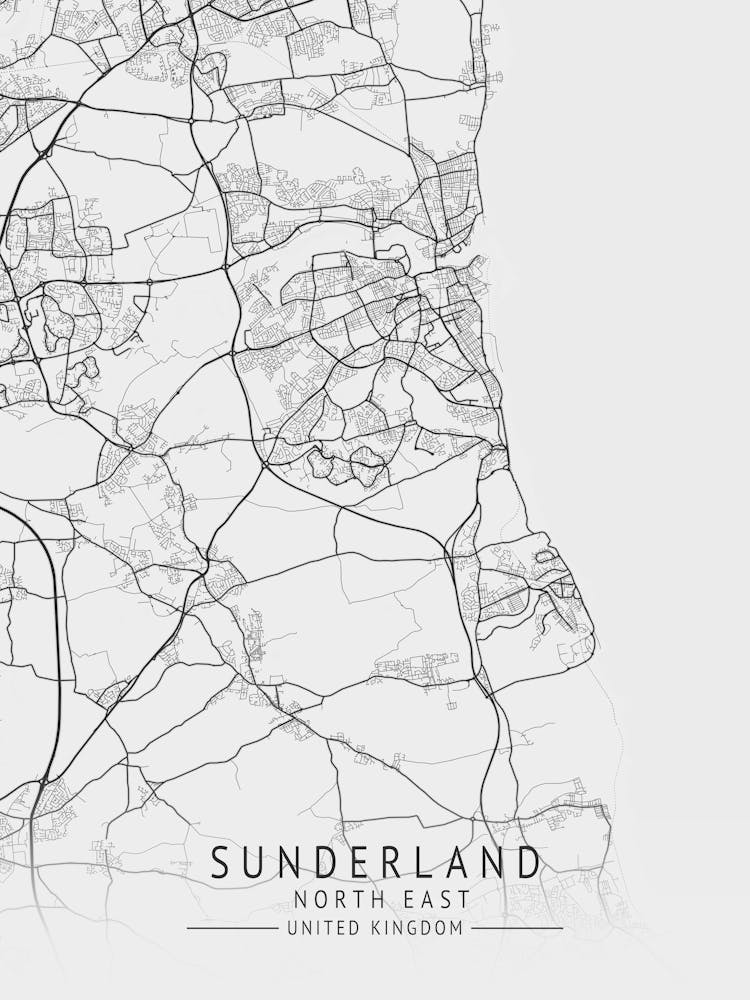 Sunderland Map