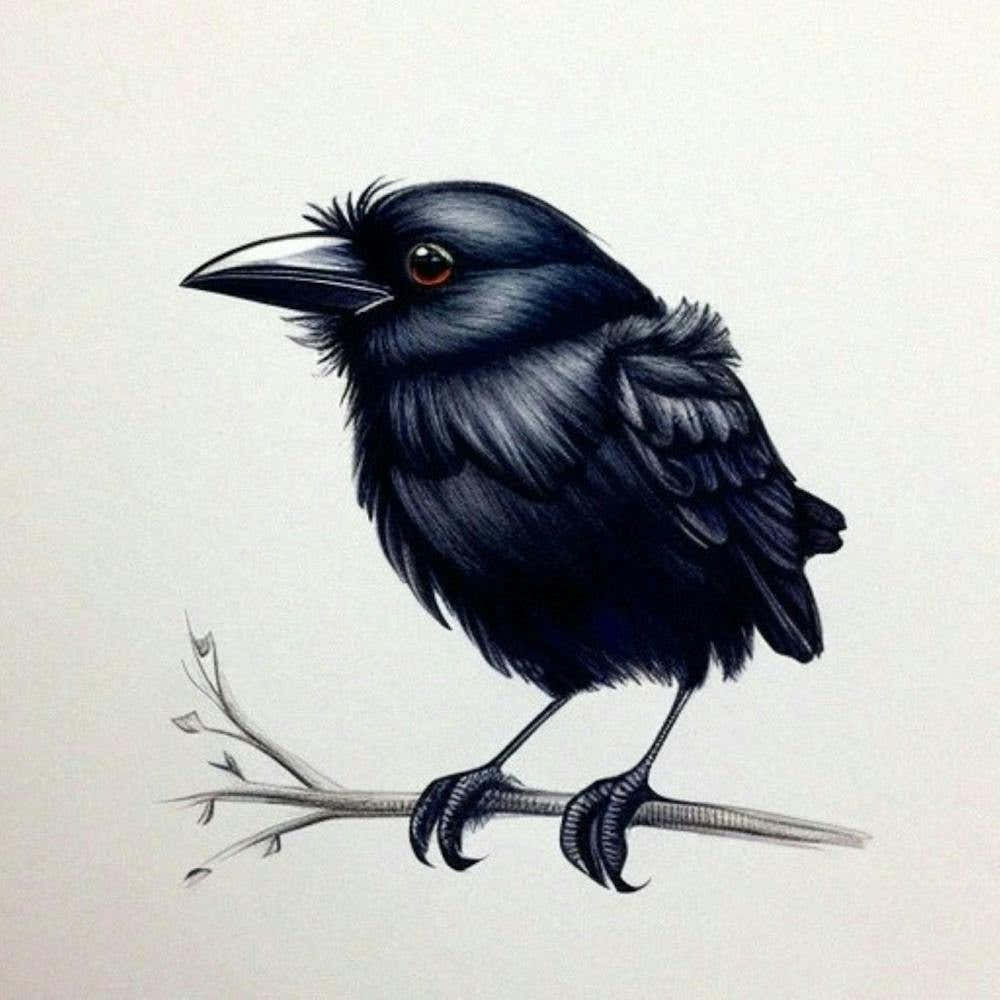 Cute Crow 1