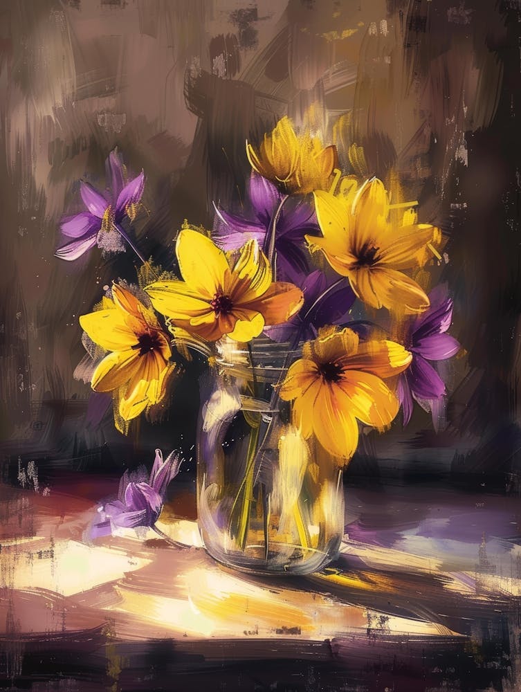 Flowers In A Jar 2