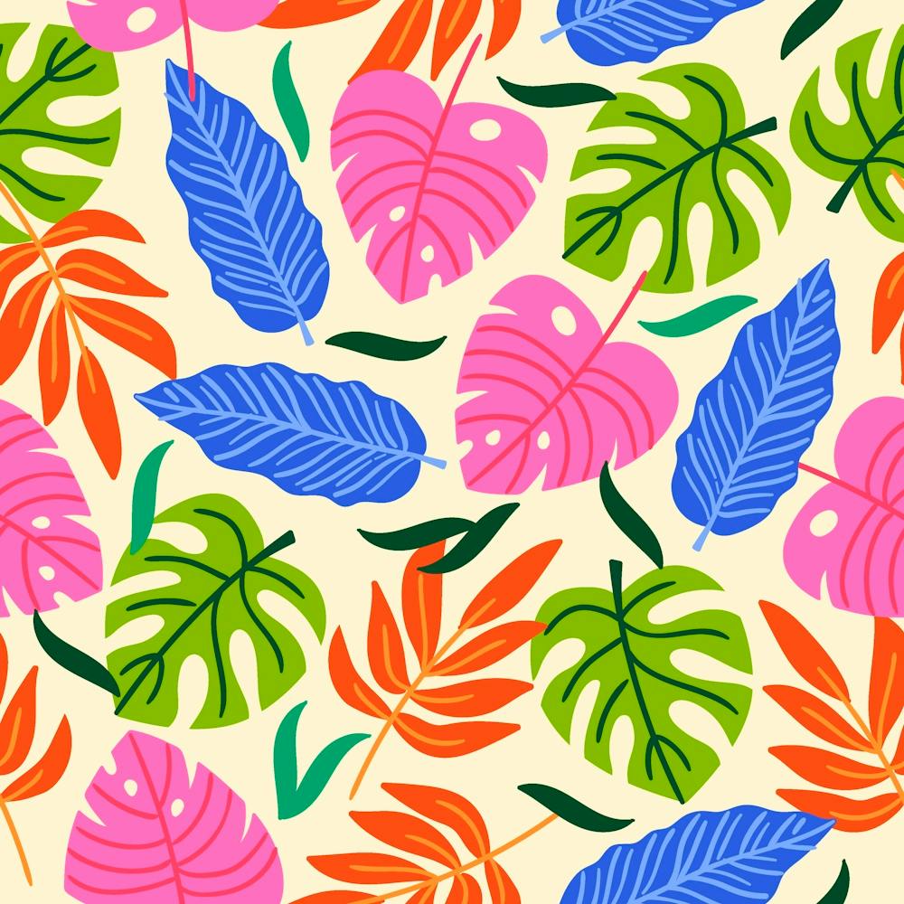 Tropical Sheets Summer Beach