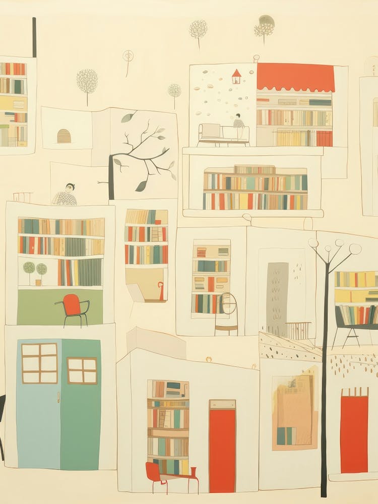 Paphos, Cyprus The Book Nook Pastel Colours 2