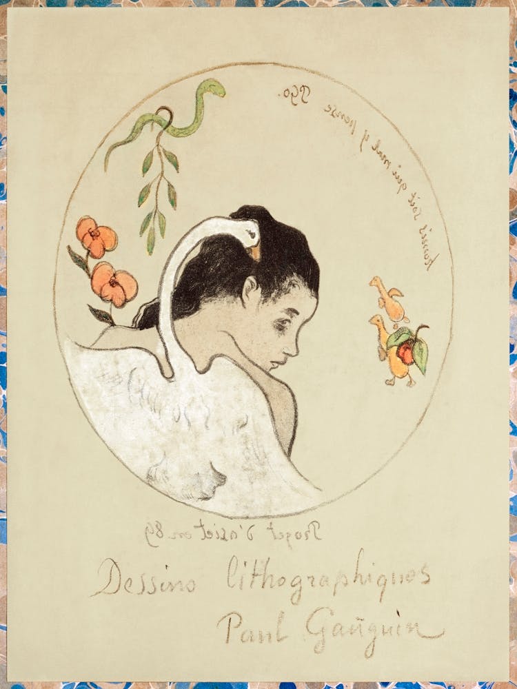 Léda (1889), Paul Gauguin
