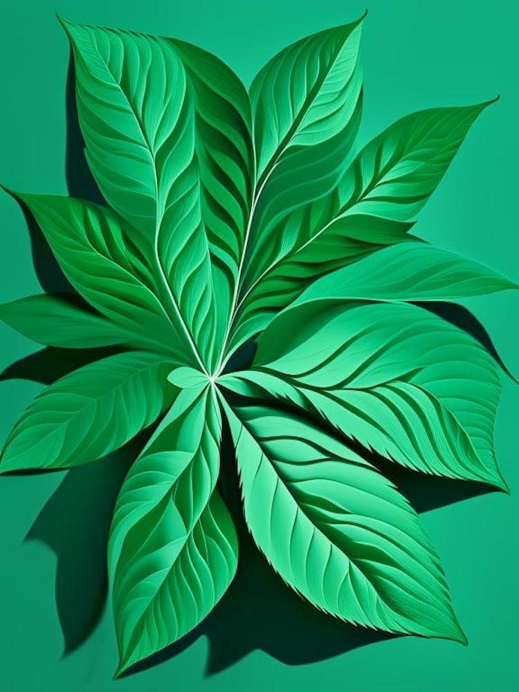 Spearmint Leaf Vibrant Inspired 1