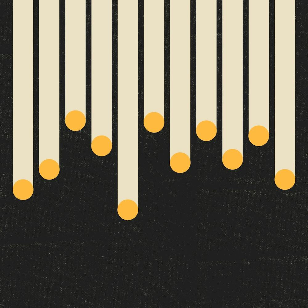 Dripping Modern Abstract