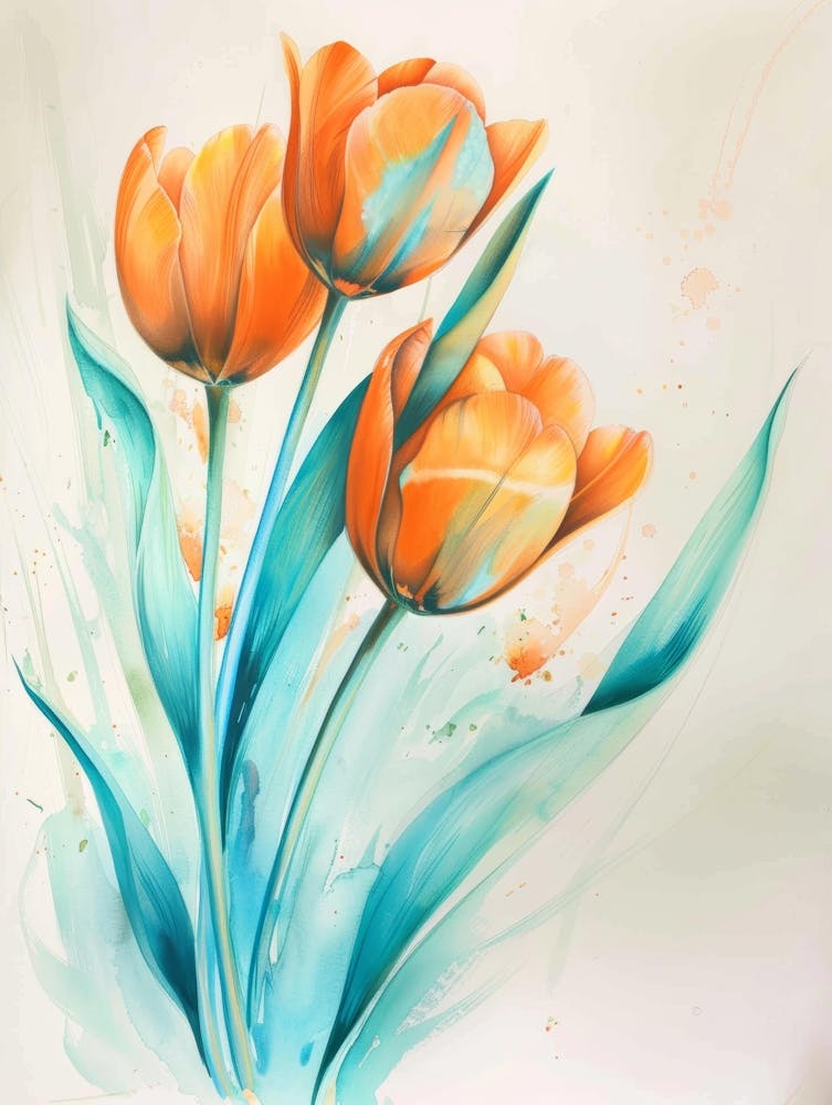 Tulipes Oranges 2