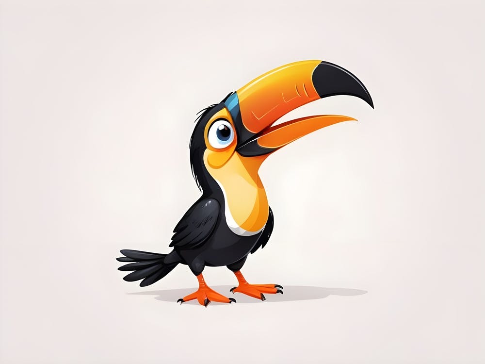 Illustration Of Cartoon Funny Donkey 1