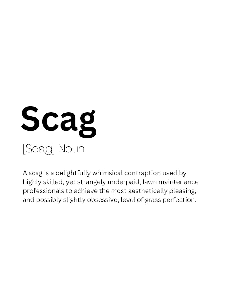 Scag Definition Meaning