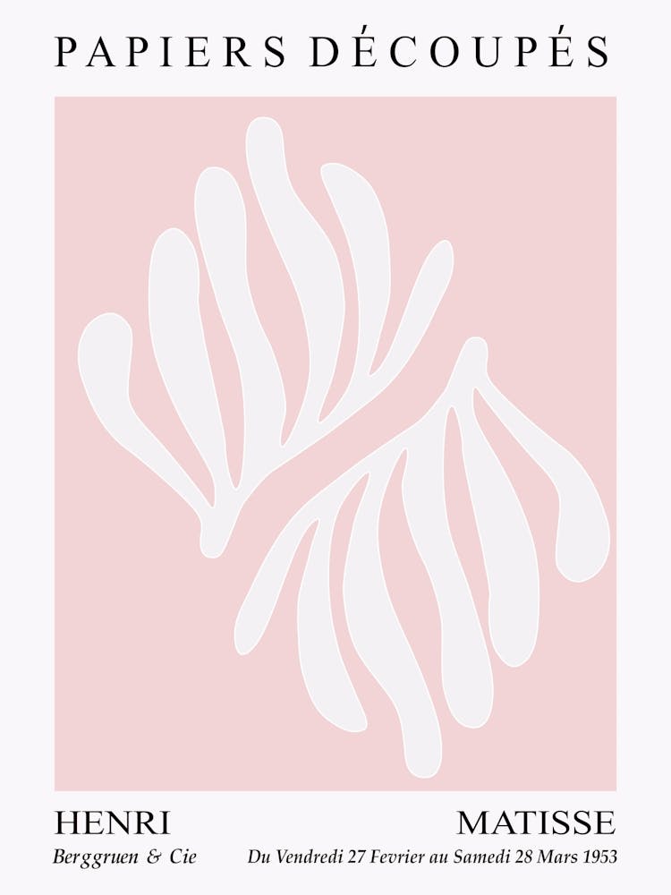 Matisse Pink Minimal Cutout 1