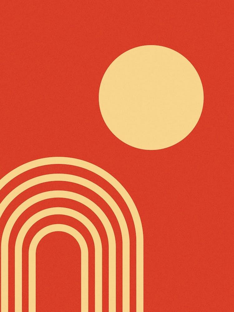 Mid Century Geometric Art 2