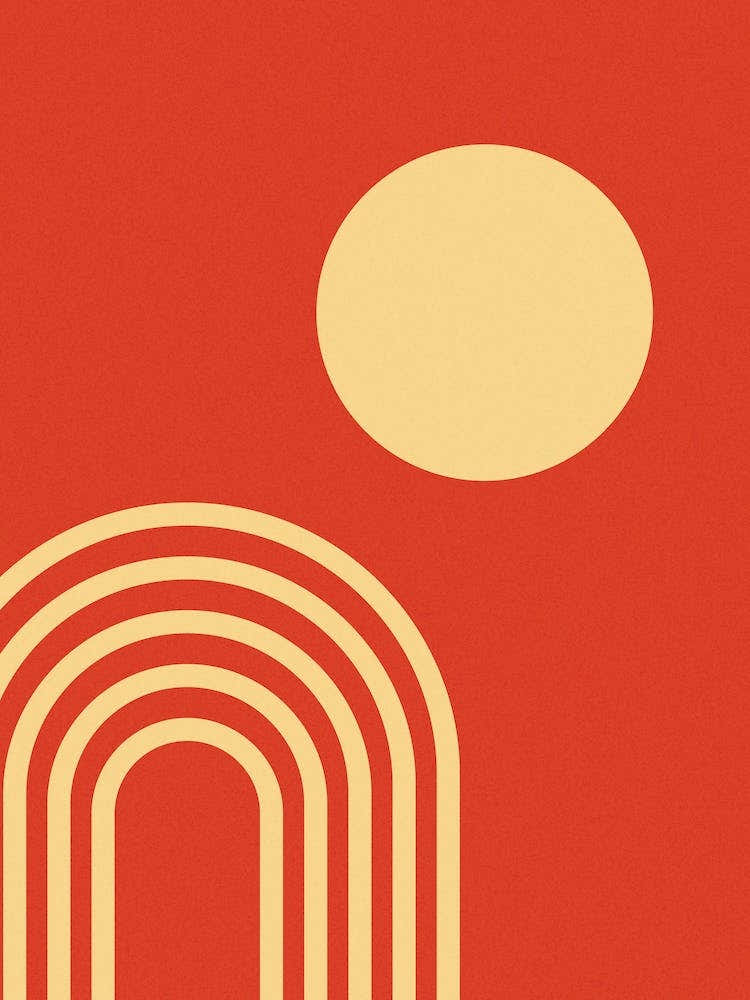 Mid Century Geometric Art 2
