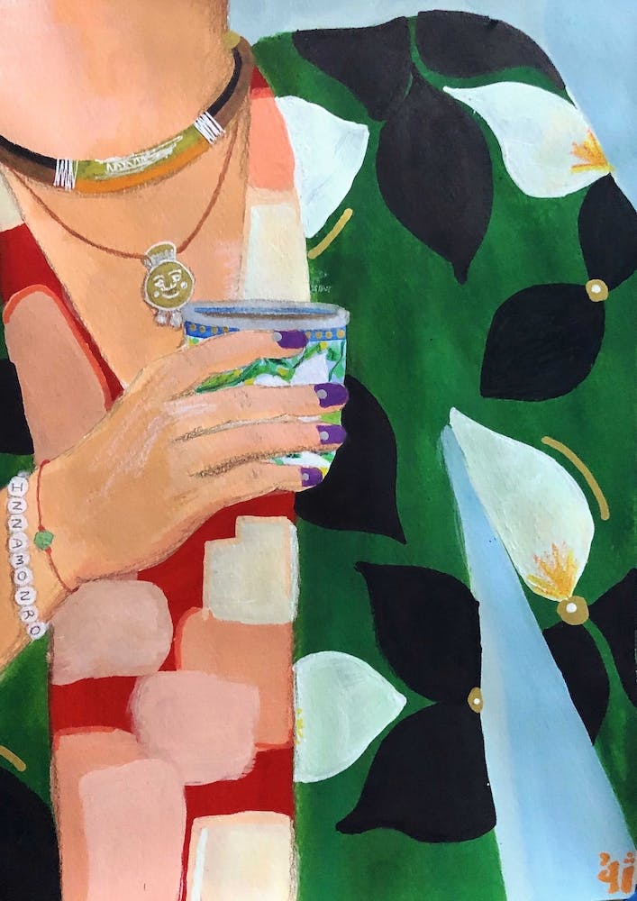 Tea And Cinnamon Rolls