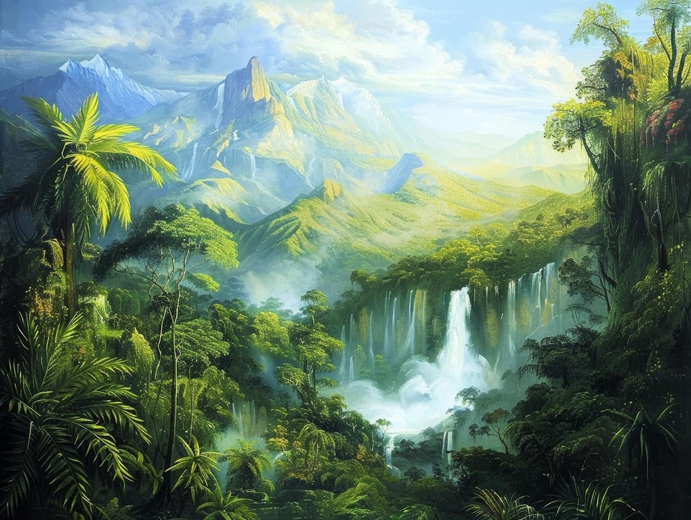 Waterfall In The Jungle 4