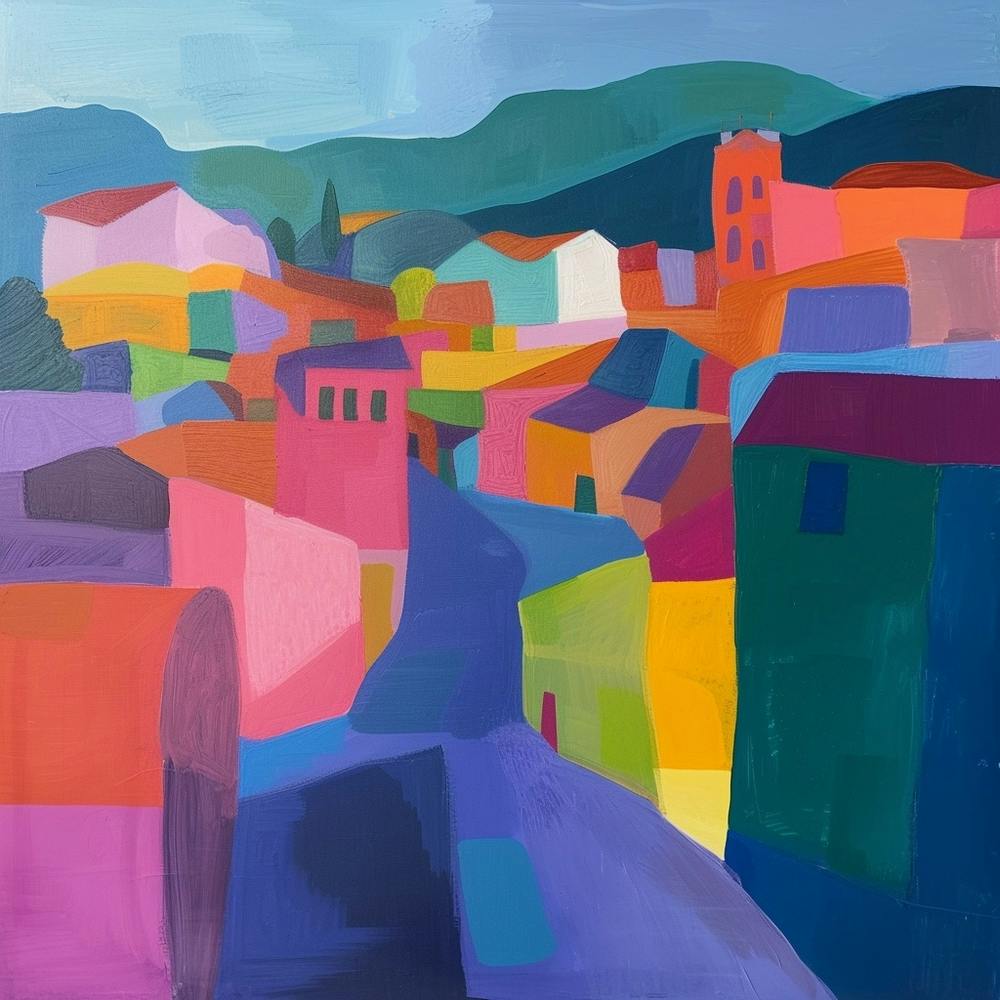 Abstract Travel Collection Quito Ecuador 3