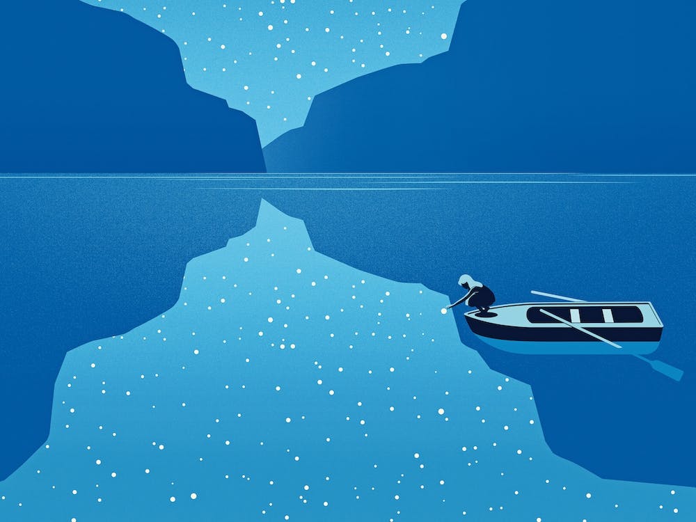 Lake At Night