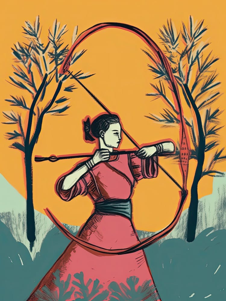 Female Samurai Onna Musha Illustration 11