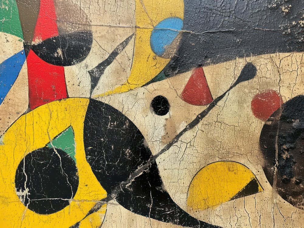 Contemporary Artwork Inspired By Joan Miro 3