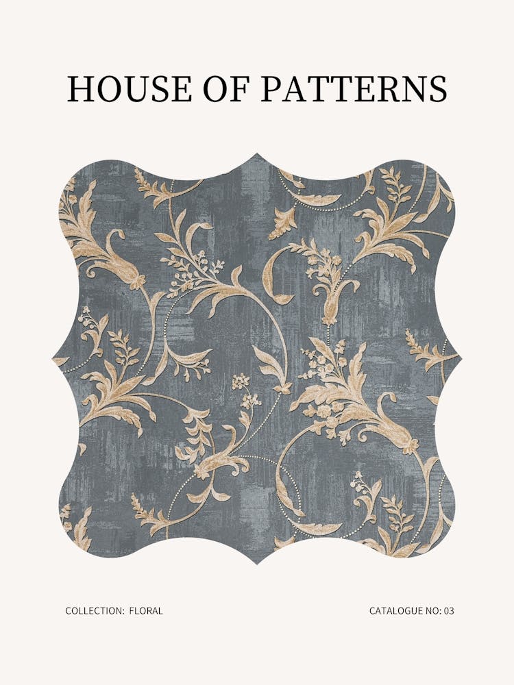 Floral Pattern Poster 3