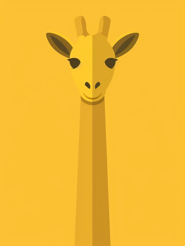 Giraffe Head 3