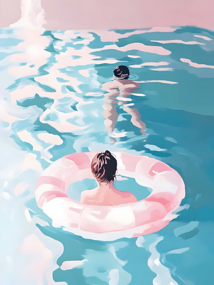 Two People In The Pool
