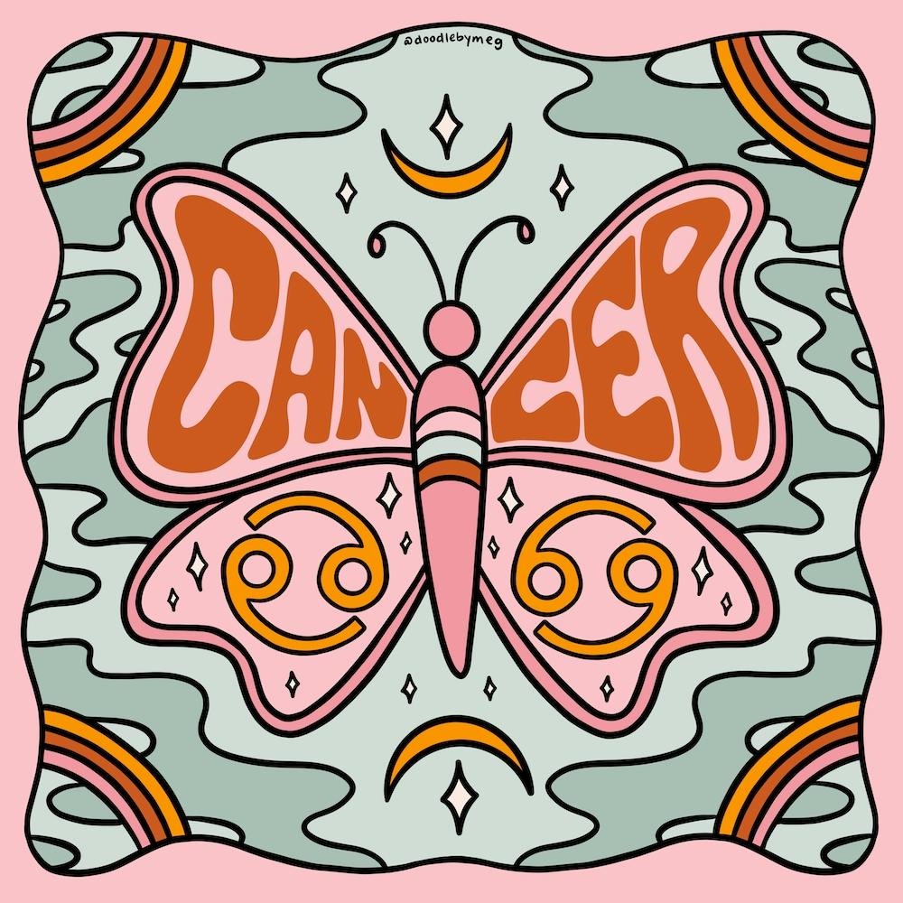 Cancer Butterfly