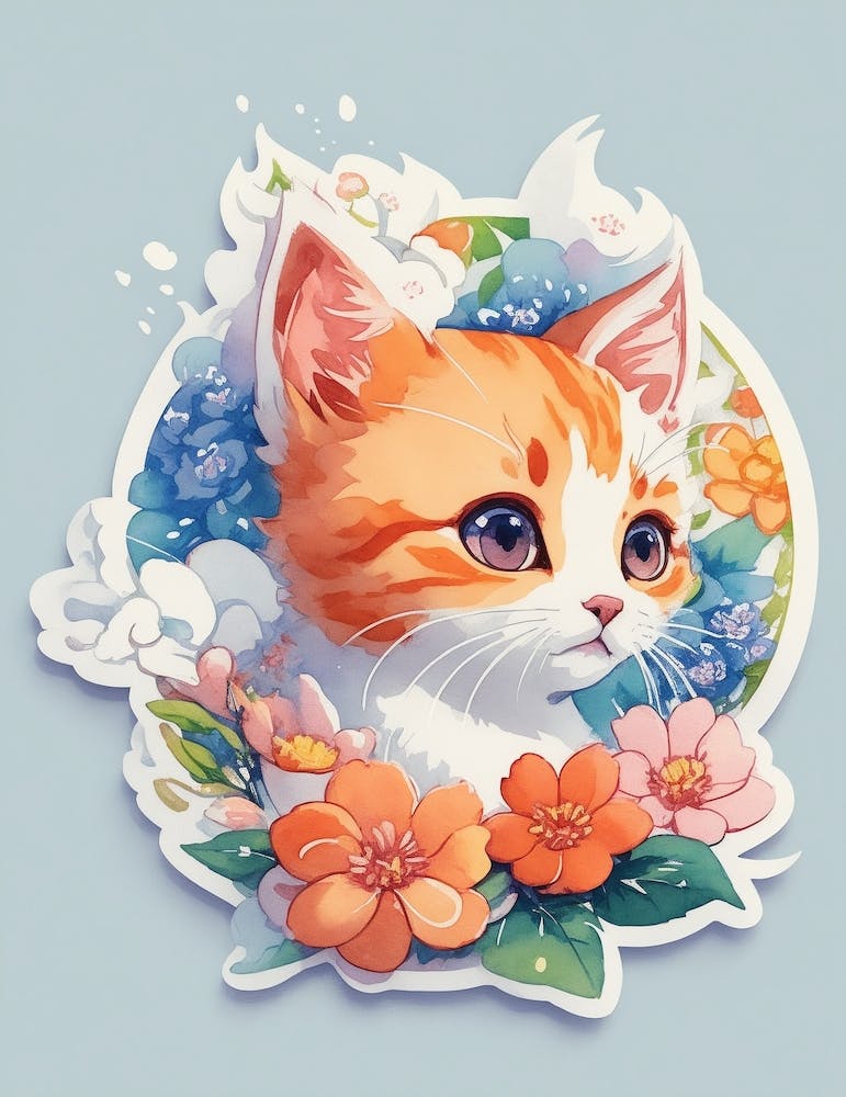 Default Sticker A Detailed Illustration A Print Of Vivid Cute 2 B1a6cc0a Feea 439e Bdfb C7ab264d225e 1