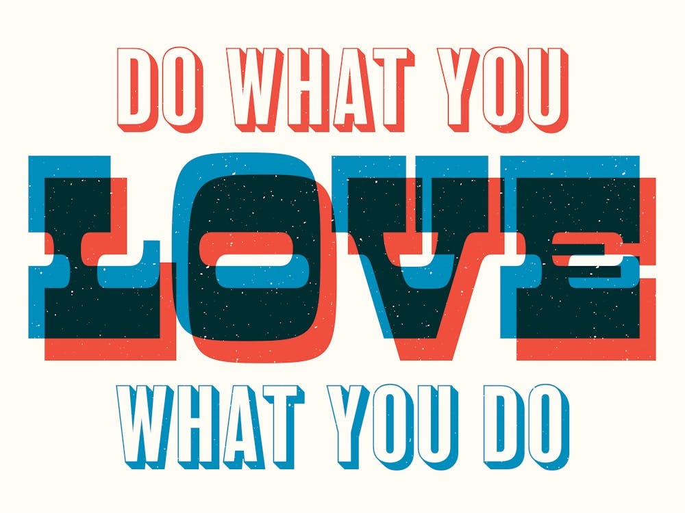 Do What You Love - Love What You Do - Daily Affirmation Print