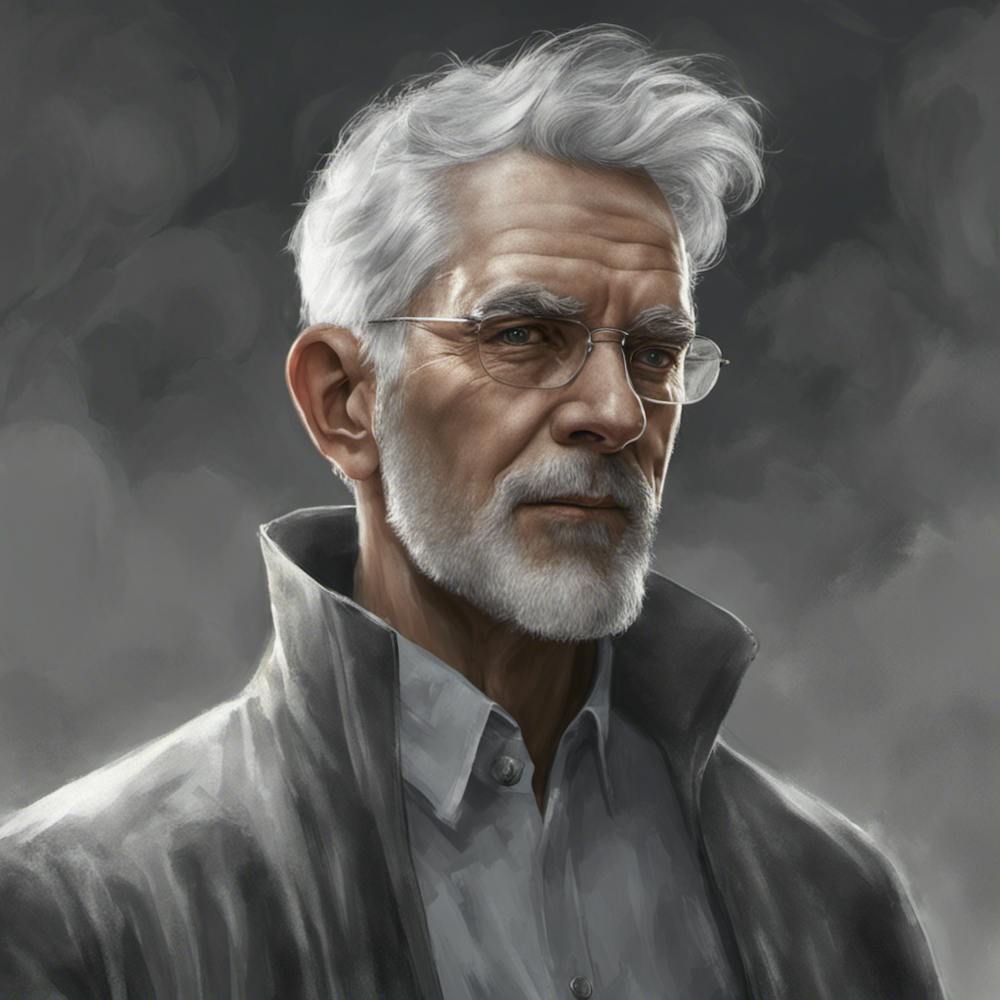 Old Man With Glasses