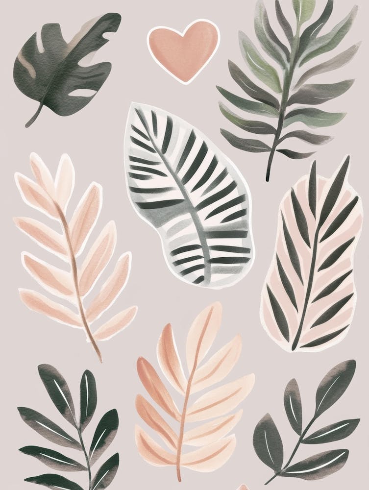 Tropical Leaves 264