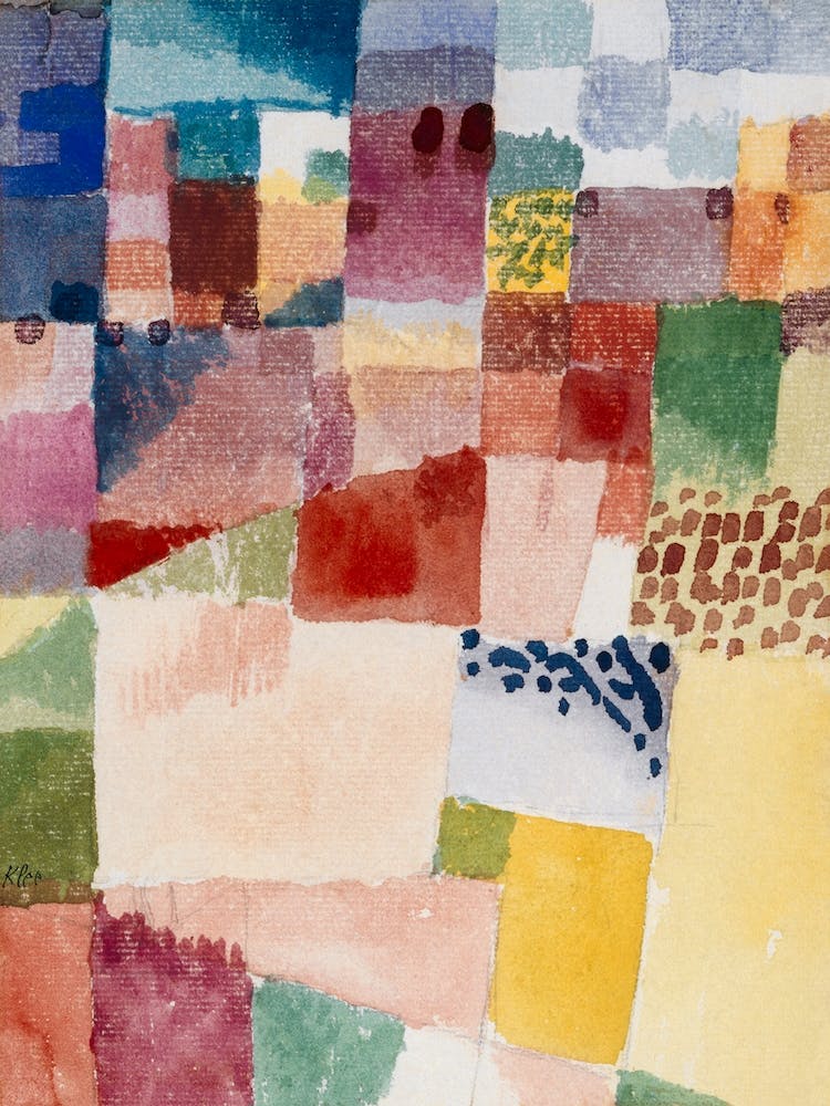Motif de Hammamet, Paul Klee