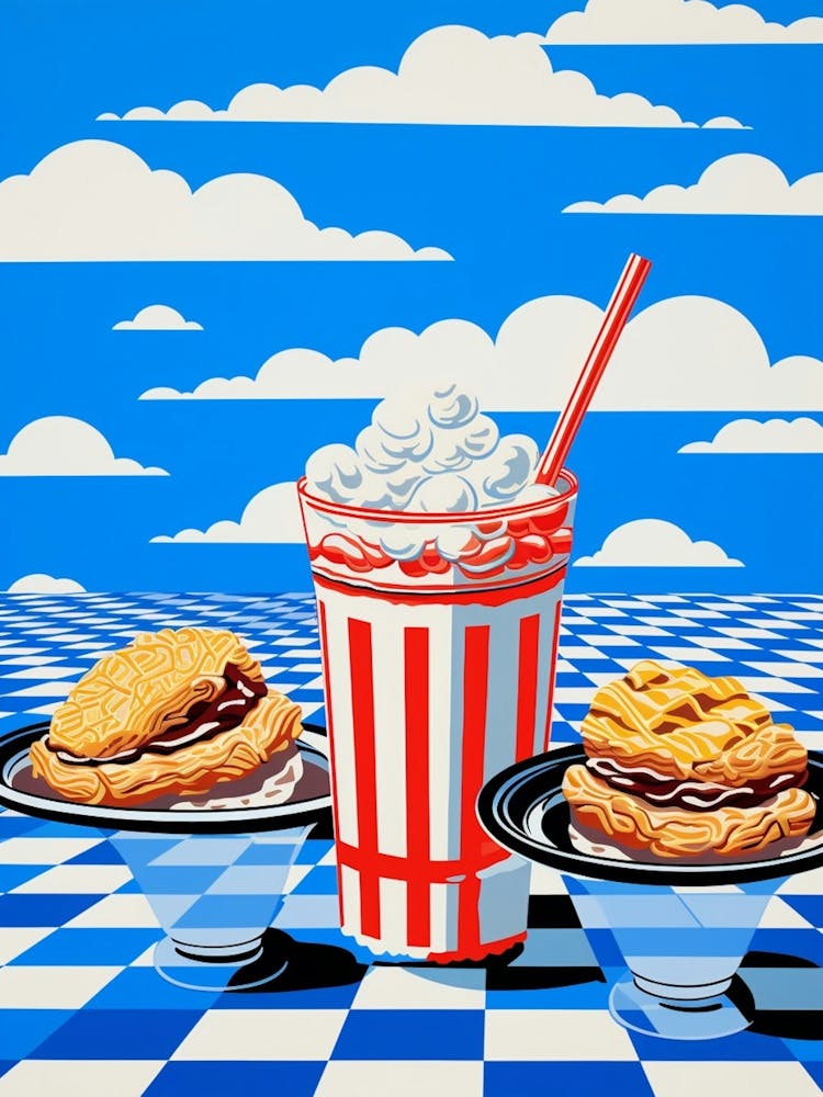 Milkshake & Cookies With The Clouds