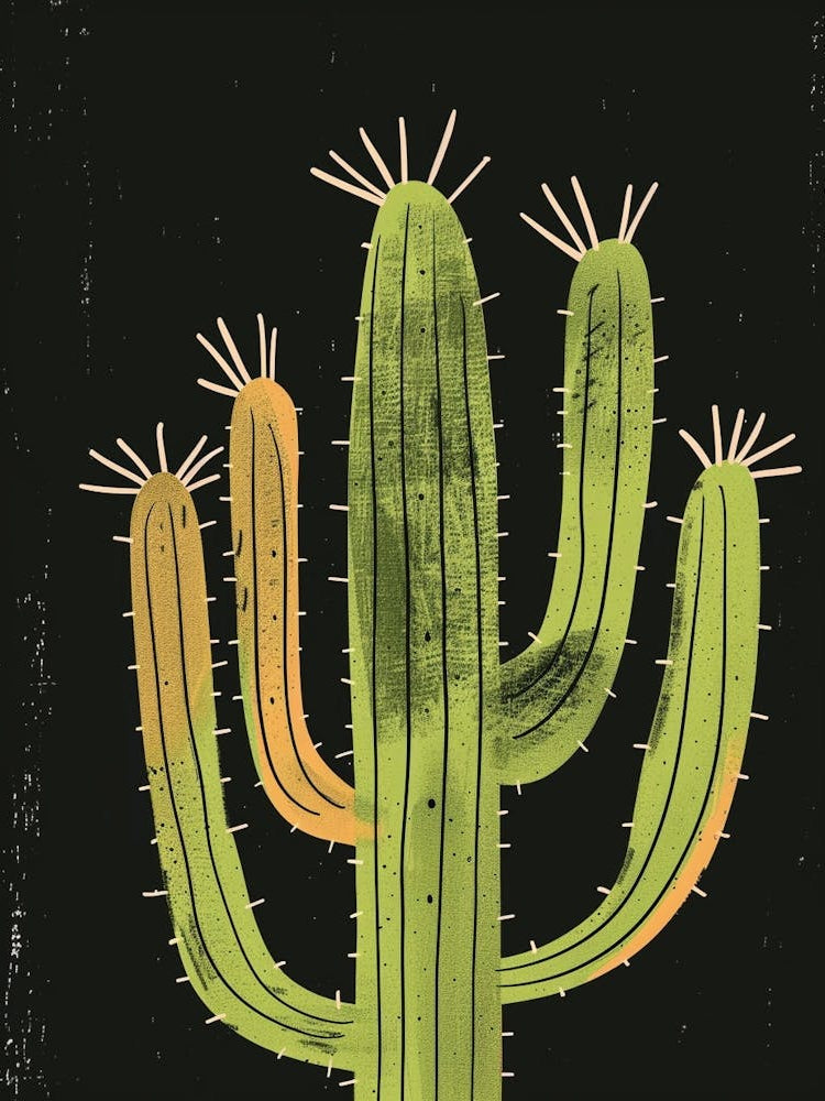 Barrel Cactus Minimalist 2