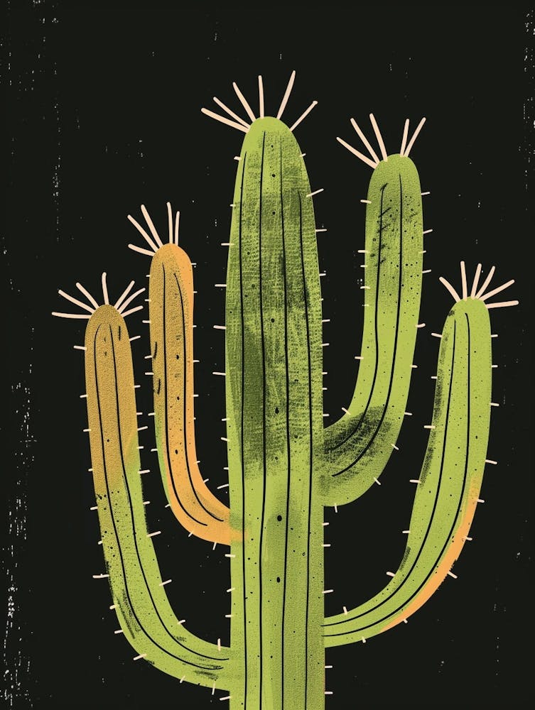 Barrel Cactus Minimalist 2
