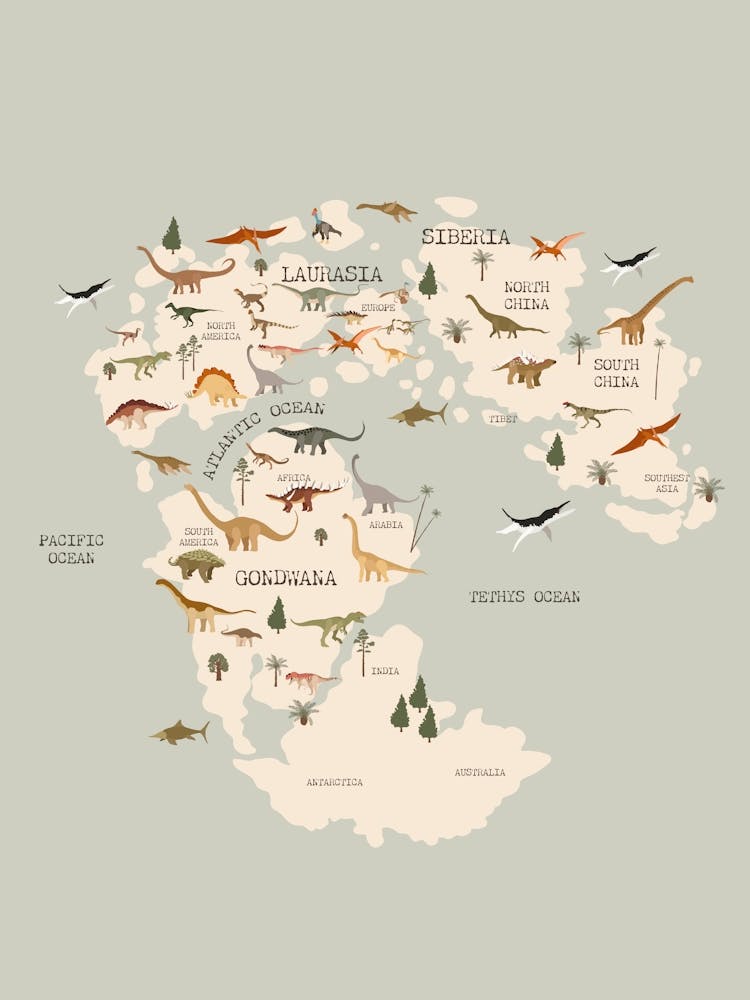 Dino map