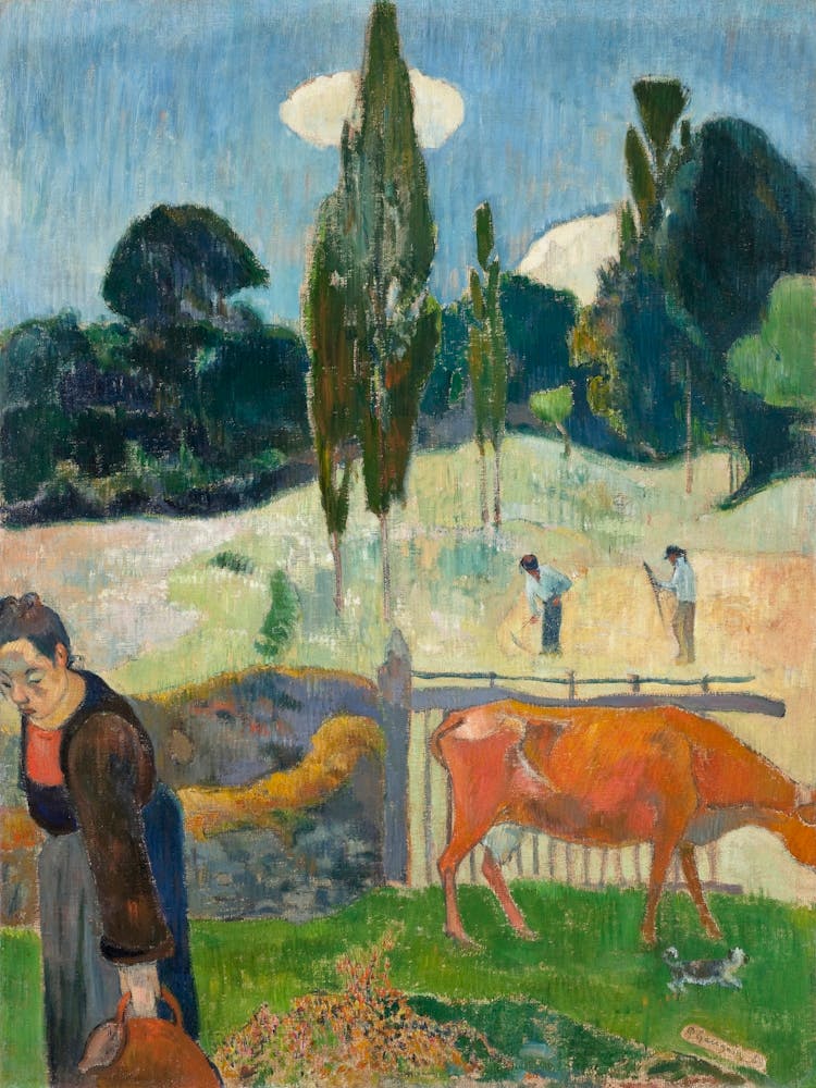 The Red Cow (1889), Paul Gauguin