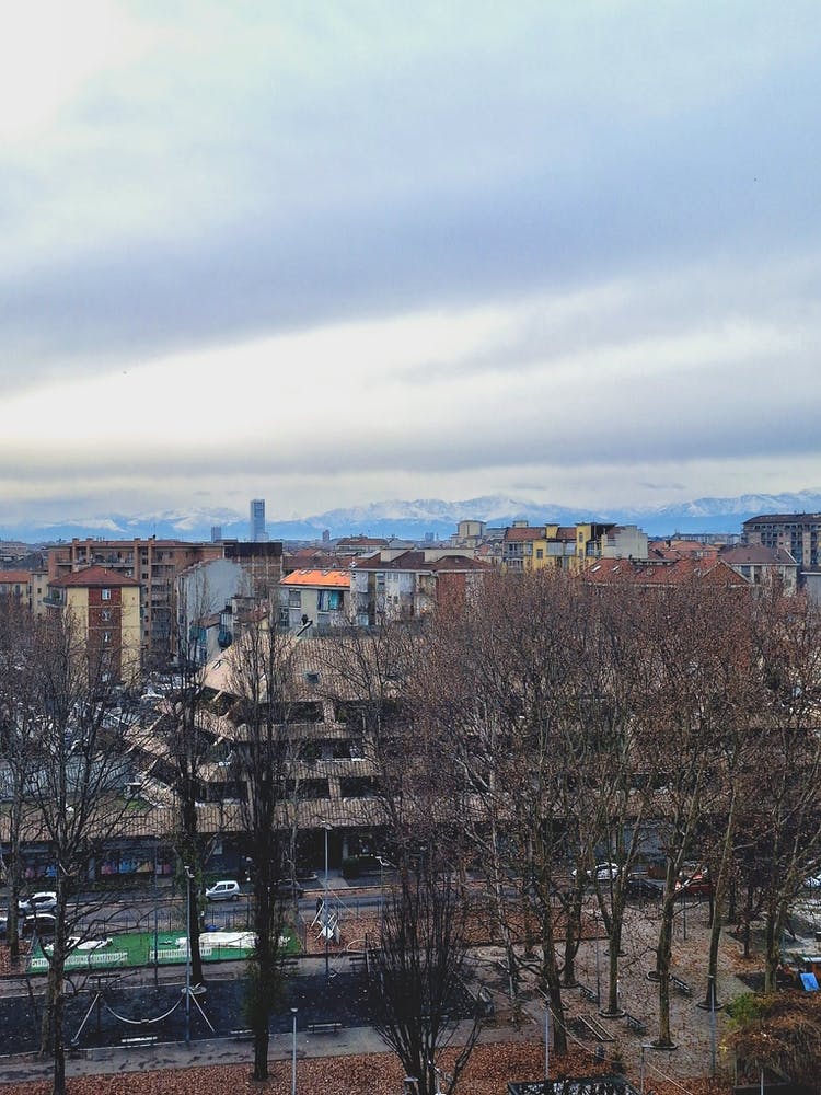 Blick aus einem Fenster