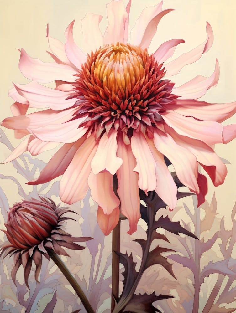Floral Illustration Gaillardia 2
