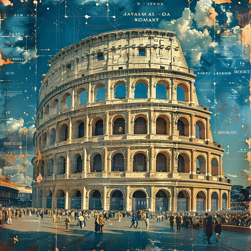 Colossion, retro collage