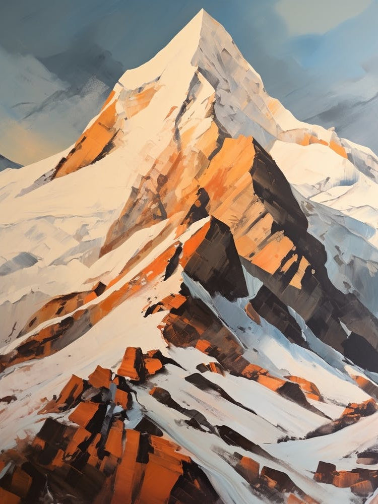 Vinson Massif Antarctica 1 Mountain Painting