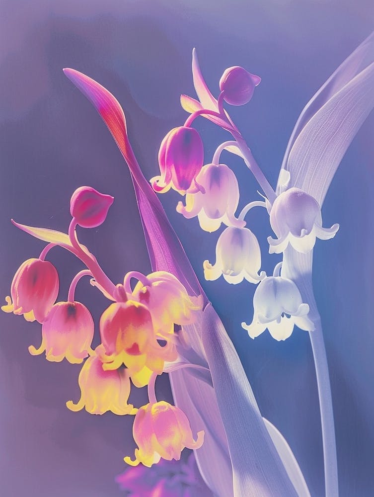 Iridescent Flower Lily Of The Valley 1