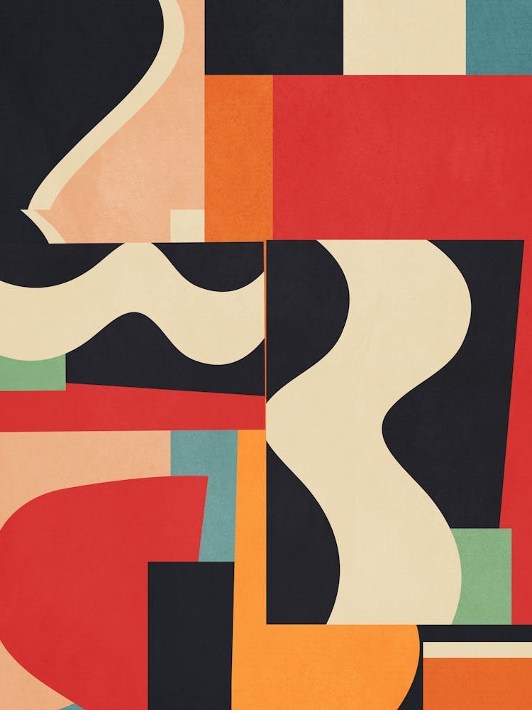 Colorful Geometric Abstract Art 8