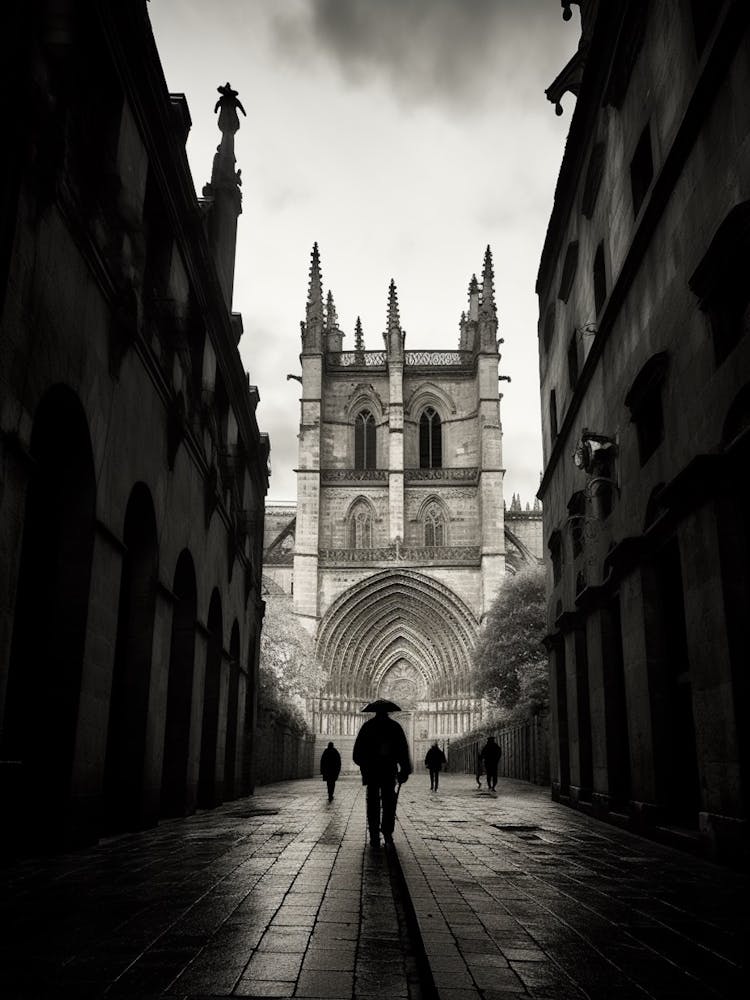 Salamanca, Spain, Black And White Analogue Photography 4