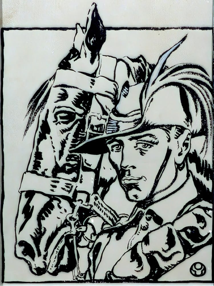 Australian Light Horse (1915), Edward Penfield