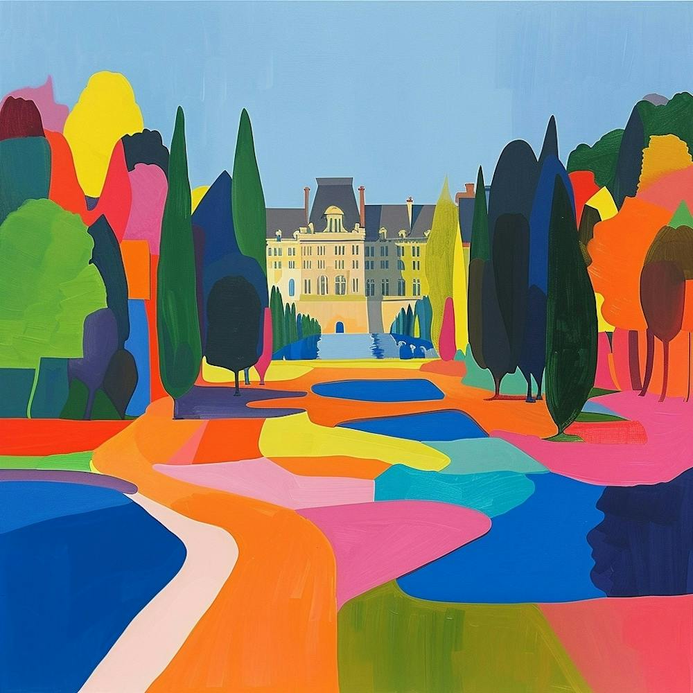 Colourful Gardens Tuileries Garden France 3