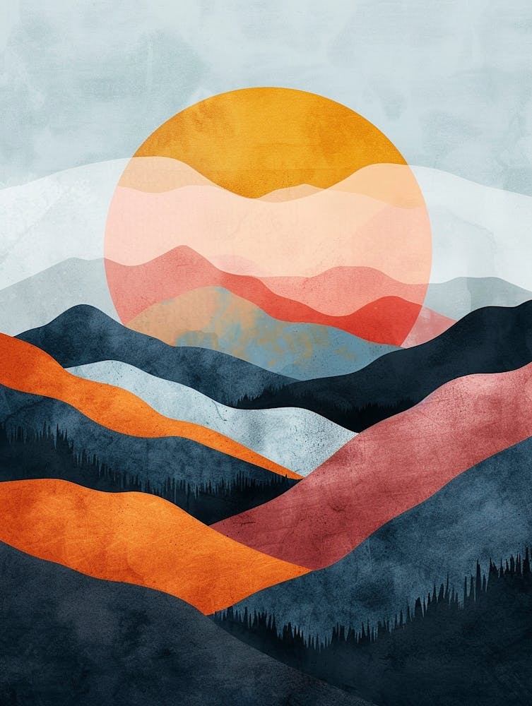 A Beautiful Illustration of Boho style 5
