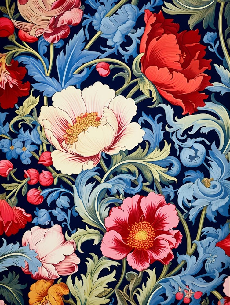 Blumenmuster 74