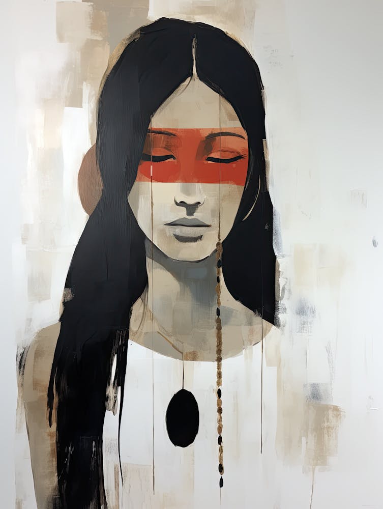 Enchanted Headdresses, Boho Art Style