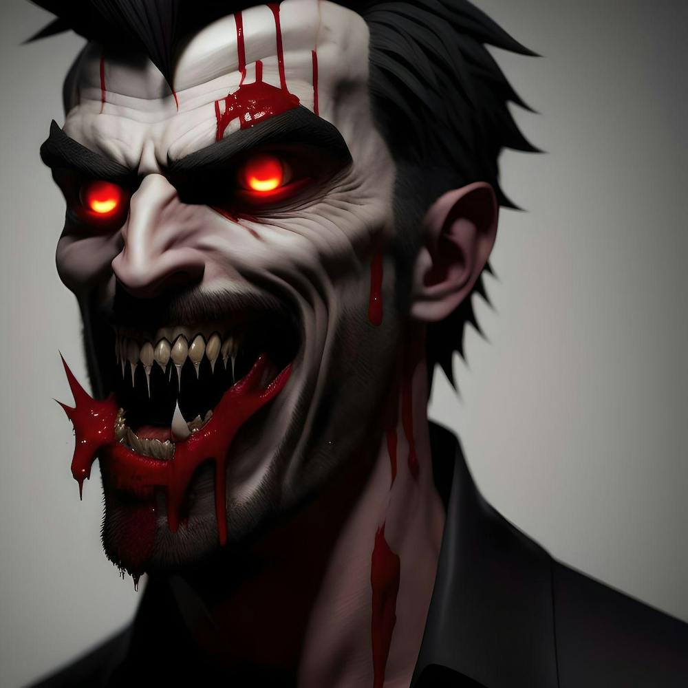 Blood thirsty Vampire